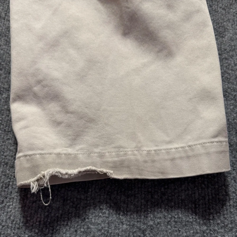 Polo Ralph Lauren Andrew Pant 40x29 Khaki Pleated Mens Classic Chino ( Fits 36 )